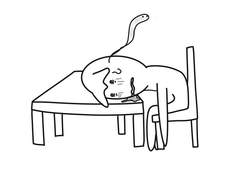 느린 오후의 삽화