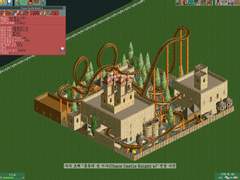 [RCT2]Chaos Castle Knights (수직 낙하 롤러코스터)