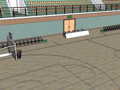 [스케치업] 가비지타임 쌍용기 경기장 (내부)_수정