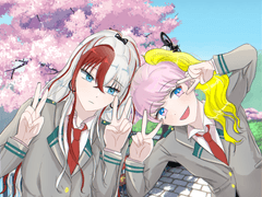 리쿠와 우타 투샷