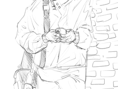 북산,산왕,해남 크로키