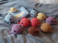 고래인형이랑 꽃핀