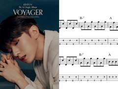[악보] 기현 - VOYAGER / BASS TAB
