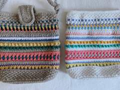 소모 텍스처 주머니/가방