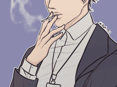 담배피는 이명헌