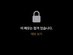잠긴 메모