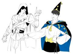 현최애한테 구최애 옷 입히기