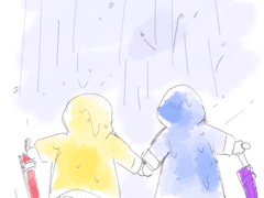 [센루/대협태웅] 낙서 만화만화 모음집