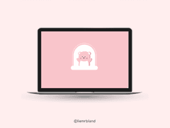 말랑곰 PC배경 : 창문