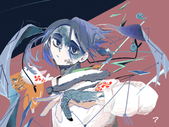 4월달 합작(취향 듬뿍 넣은 그림)