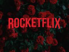 봄에 장미는 특이하네