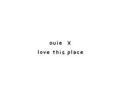 ouie x love this place 굿노트용 다이어리 + 스티커