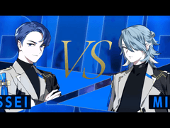 BLUE :: 나루미 잇세이 vs 키노시타 미오