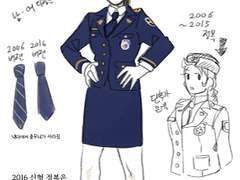 오순경 경찰제복 챌린지