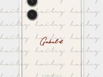 Name_C 폰케이스 도안 (가벨&엘리엇)