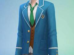 [심즈 CC템] 유메노사키 교복 상의/바지 : default / loiz ver.