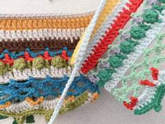 손뜨개 멀티컬러 가랜드