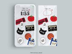 [유료배포] 슬램덩크 아이폰/갤럭시 잠금화면