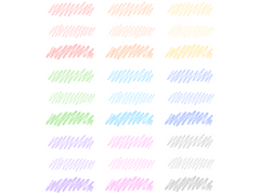 [굿노트 스티커] 빗금 하이라이터