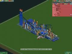 [RCT2]Twist 4D Space (레이 다운 롤러코스터)