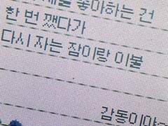 [SE HEE] 05.12 | 언젠가는 나의 환희가 될지도 모르는 아픔일 거야