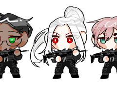 하도 많아서 올리는 고정틀 커미션