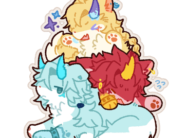 타장르 그림 털이