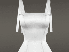 [Atelier Lena] Square Ribbon Dress Set