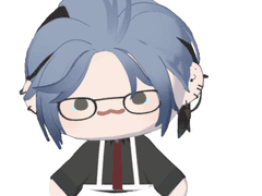 니지산지 치비 헥스 투명포카 도안