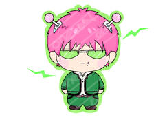 사이키쿠스오 무료 도안 배포 아크릴 스탠드 키링 스티커