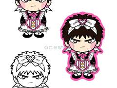 슬램덩크 정대만 메이드복 키링 도안 (3ver.)