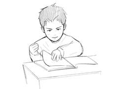 시험공부하는 정대만