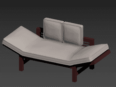 침대의자 3D모델링 수요조사