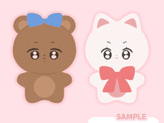 동물형 인형 도안 커미션