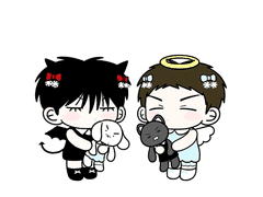 탱댐 키링 도안 공유