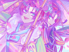 2023 마유미 에이신 생일 축전 그림