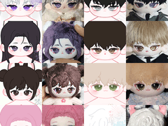 밀 솜인형 도안 커미션