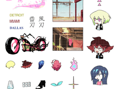 매드버니시+시마 굿노트용 스티커 배포