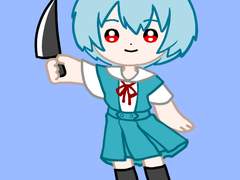 [에반게리온] 레이 식칼 키링 도안 무료 배포