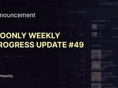 Moonly weekly progress update #49 - Secret thing coming out soon