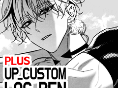 [유료소재] 펜 소재-커스텀 로그펜(판타블렛ver)