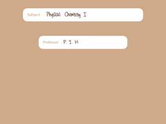 물리화학 I 중간고사 필기