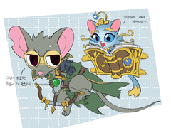 [릴레리 그리기 147번째] 죽거나 죽이거나. 약육강식은 그런 거지!