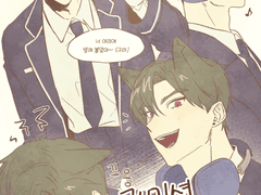 한 캔버스 가득 와글바글 커미션