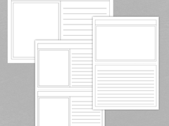 [굿노트 속지] 그림/사진 일기