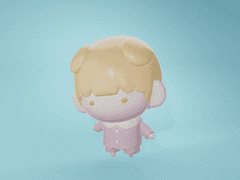 워치랑 플립용 걸어가는 뽀짝 문대 워치용