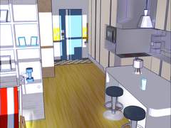 돈드로우 오피스텔 3D 모델 리뷰