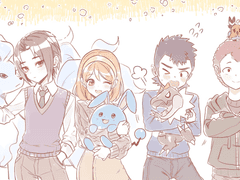 내일은 실험왕 포켓몬 AU!