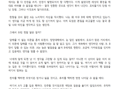 조각글 샘플 모음