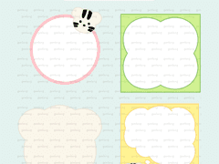 [굿노트] 몽글몽글 메모지